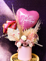 Load image into Gallery viewer, Pink &amp; Purple Boho style Balloon Bouquet

